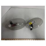 Smoked Motorcycle Hand Deflectors P