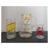 VTG Advertising Glassware Lot