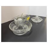 VTG Glass Juicer Reamer Set