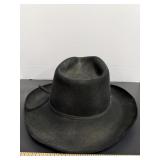 Vintage Resistol XXX Beaver Black Cowboy Hat Made