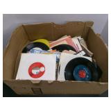 Vintage 45 RPM Vinyl Singles - Mixed Genres