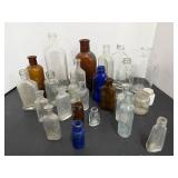Antique & Vintage Apothecary Medicine Bottle Lot
