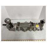 Vintage Fenton Dual Carb Aluminum Intake Manifold