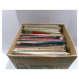 Bulk Lot of  Vintage Vinyl Records - Mixed Gen