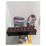 Vintage A/V & Stage Hardware Lot: RadioShack, RCA,