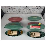 Six Singer Buttonholer Attachments