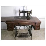 Antique Richmond Treadle Sewing Machine