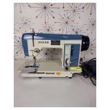 Vintage White 869 ZigZag Sewing Machine TESTED