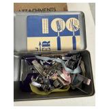 Box Lot of Vintage Sewing Machine Attachments