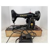 Singer 99K Sewing Machine TESTED AND RUNS