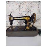 Antique Singer Sphinx 127 Sewing Machine Head TEST