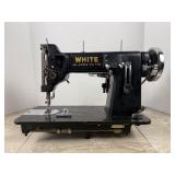 White Zigzag Sewing Machine - TESTED