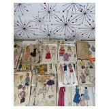 Assorted Vintage Sewing Patterns