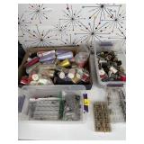 Sewing Thread, Bobbins & Sewing Supplies Lot