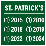 St. Patrick's Day Pint Set - 6pc