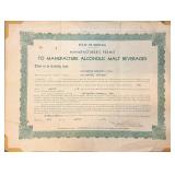 1933 Lafayette Brewery Permit No. 4 -