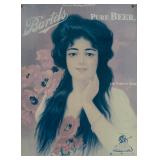 Bartels Pure Beer 1909 Advertising Poster