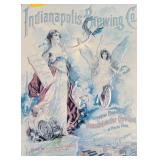 Vintage Indianapolis Brewing Co. 1900 Paris Expo A