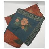 Sheng Tang Peony Xiang Yun Sha Mud Silk Style Wrap