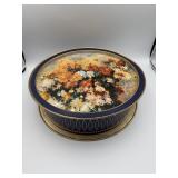 3  Sunshine Biscuit Cookie Tins With Boxes