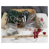 Vintage Christmas Light & Bulb Lot