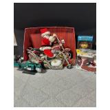Christmas & Motorcycle Lot: Santa, S&P, Goldwing