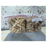 (2) Quart Bags of Corks