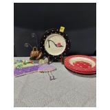 Sandra Magsamen Whimsical Lot: Plates & Decor