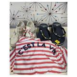 Corona Wedges, Platform Sneakers &  Swimsuit