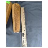 Mid Century Tapered Wood Furniture Legs & Brackets