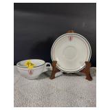 Vintage IU Shenango China Teacup & Saucer Se