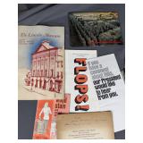 Vintage Norman Rockwell Lincoln Map Ephemera Lot