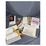 Vintage Indiana State Fair Almanac Ephemera Lot