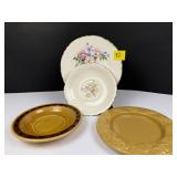 Vintage Cunningham Pickett Floral Plates Lot
