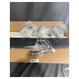 Modern 3-Light Black Vanity Light Fixture Lot