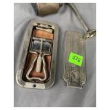 Vintage Cased Razor & Rotary Sharpener Lot