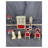 Vintage 1964 Ideal Petite Princess Dollhouse Lot
