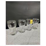 Set of 4 Beers on the Bash Beer Tasting Glasses