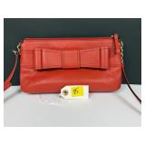 Kate Spade Red Leather Bow Crossbody Bag