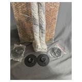 Rustic Industrial Pipe Wood Wall Shelf Kit