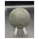 1798 Italy Tuscany Francescone Silver Coin Damaged