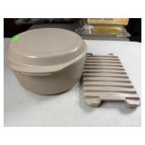 Corning Micro 18 Microwave Bacon Rack and Pan Lot