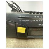 Sony CFS-204 AM/FM Radio Cassette Boombox
