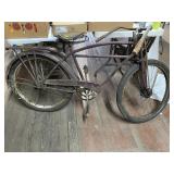 Vintage Balloon Tire Cruiser Bicycle w Rear Rack