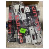 6-Outlet Power Strips with Surge Protection Bulk