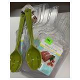 Cutting Boards and Serving Spoon Sets Lot