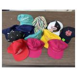 Vintage Advertising and Sports Ball Caps Lot of 11