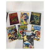 Vintage Marvel and Topps Comic Books Lot of 8