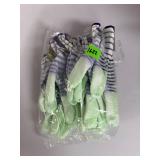 Knit Garden Gloves Purple and Green Bulk Lot