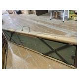 Vintage Wooden Folding Furniture Component